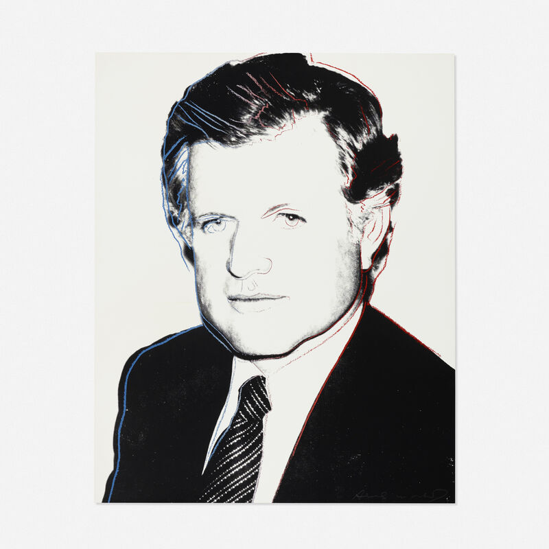 Andy Warhol, ‘Edward Kennedy’, 1980, Print, Screenprint in colors with diamond dust on Lenox Museum Board, Rago/Wright/LAMA