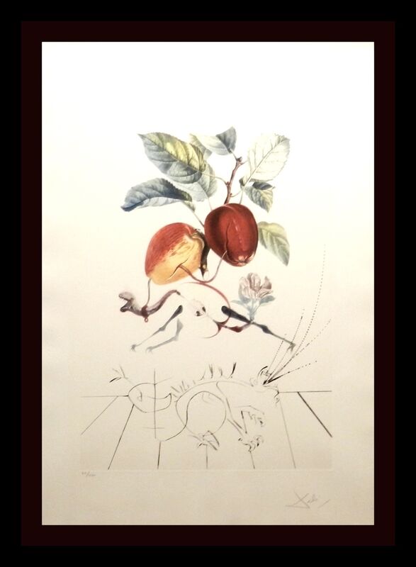 Salvador Dalí, ‘FlorDali/Les Fruits Eve’s Apple ’, 1969, Print, Etching, Fine Art Acquisitions Dali 