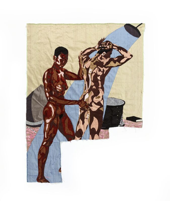 Billie Zangewa, ‘Domestic Scene’, 2016, Textile Arts, Silk tapestry, Afronova