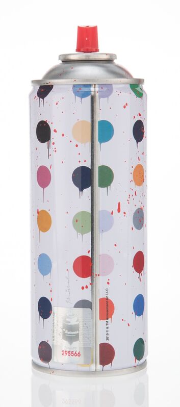 Mr. Brainwash, ‘Hirst Dots’, 2020, Print, Screenprint with handcoloring on aluminum spray can, Heritage Auctions