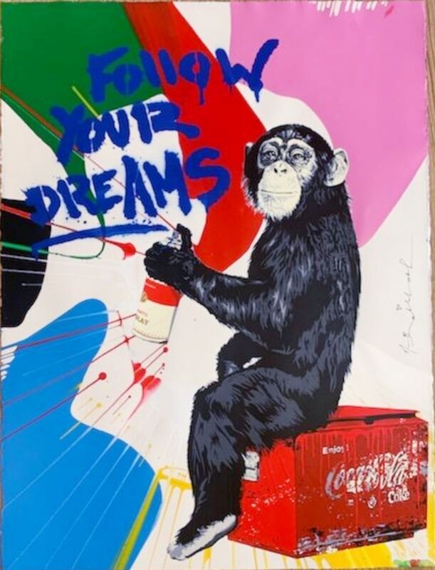 Mr. Brainwash, ‘Everyday Life’, 2020, Print, Mixed media with acrylic and silkscreen on paper, Artsy x Forum Auctions