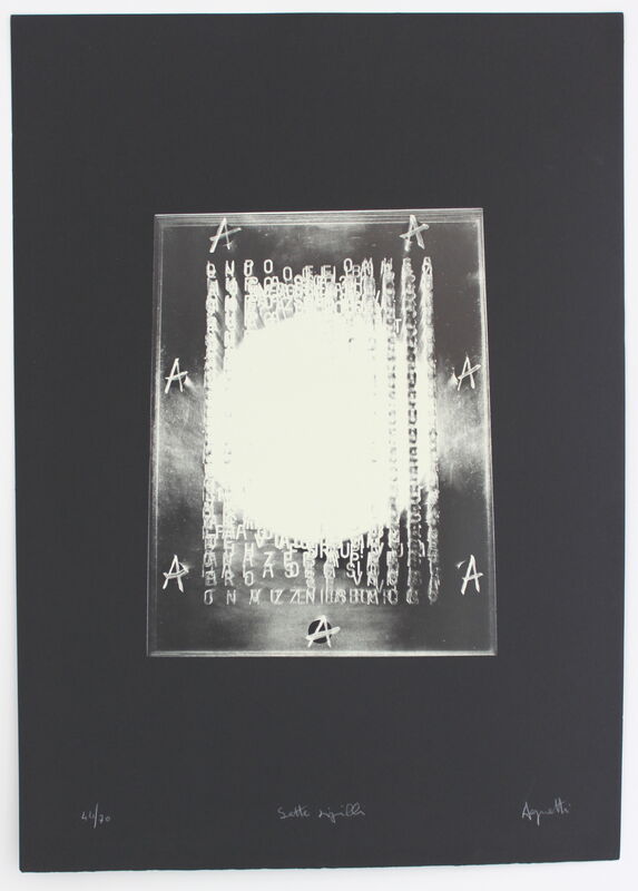 Vincenzo Agnetti, ‘Fotomedia’, 1975, Print, Lithography, OSART GALLERY 