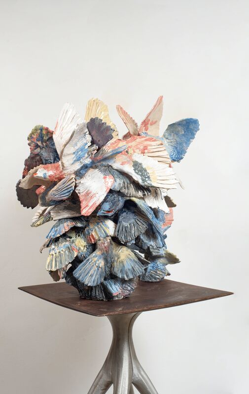 Elisabeth Lincot, ‘Untitled’, 2019, Sculpture, Enamelled ceramic and engobe, Antonine Catzéflis