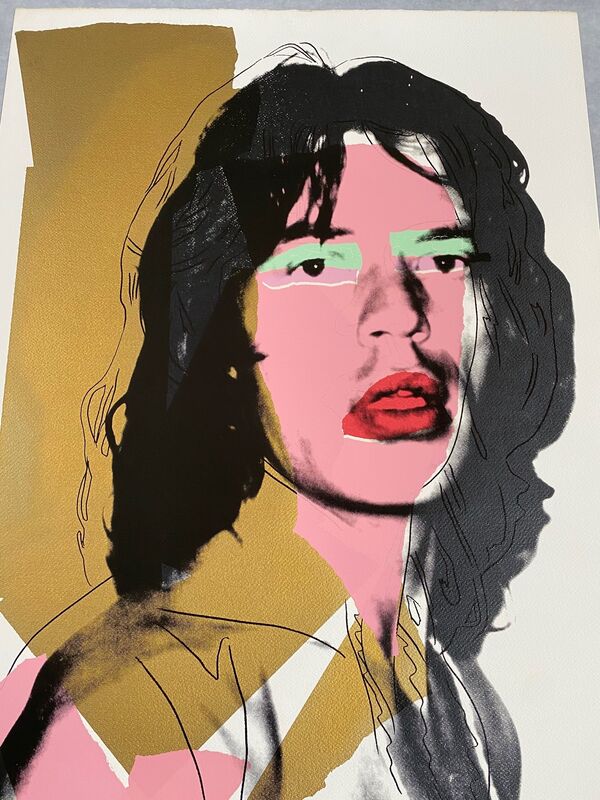 Andy Warhol, ‘Mick Jagger F&S II.143’, 1975 , Print, Screenprint on Arches Aquarelle (Rough) Paper, Fine Art Mia