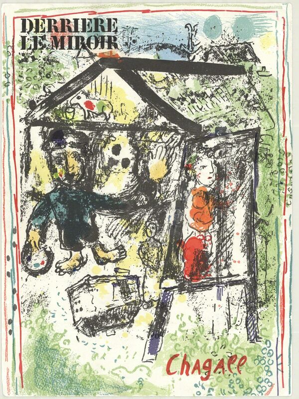 Marc Chagall, ‘Derriere Le Miroir Cover’, 1969, Print, Lithograph, ArtWise