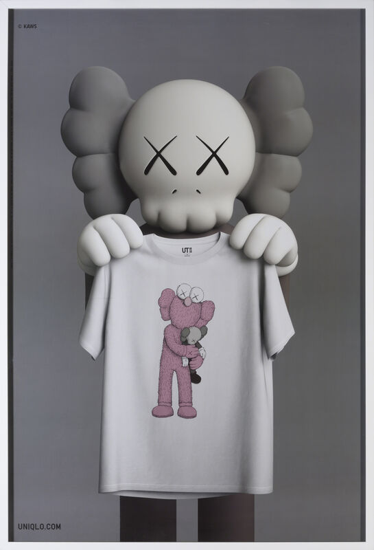 KAWS, ‘UNIQLO POSTER (Grey)’, 2019, Posters, Uniqlo advertising color poster, DIGARD AUCTION