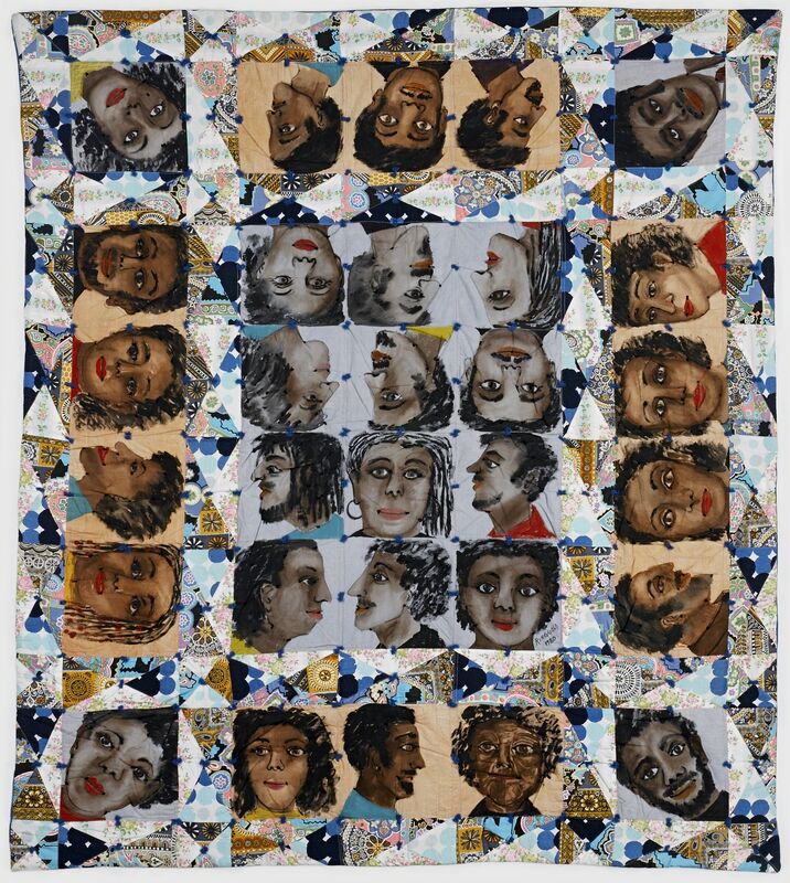 Faith Ringgold, ‘Echoes of Harlem’, 1980, Painting, Paint on cotton, The Studio Museum in Harlem