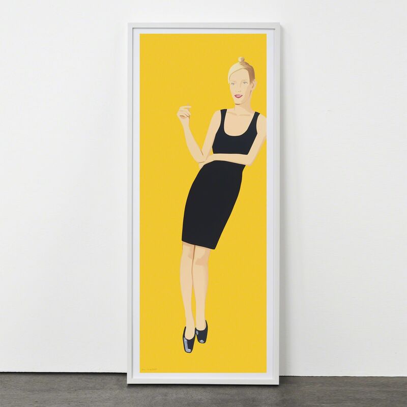 Alex Katz, ‘Black Dress (Oona)’, 2015, Print, Silkscreen, Weng Contemporary
