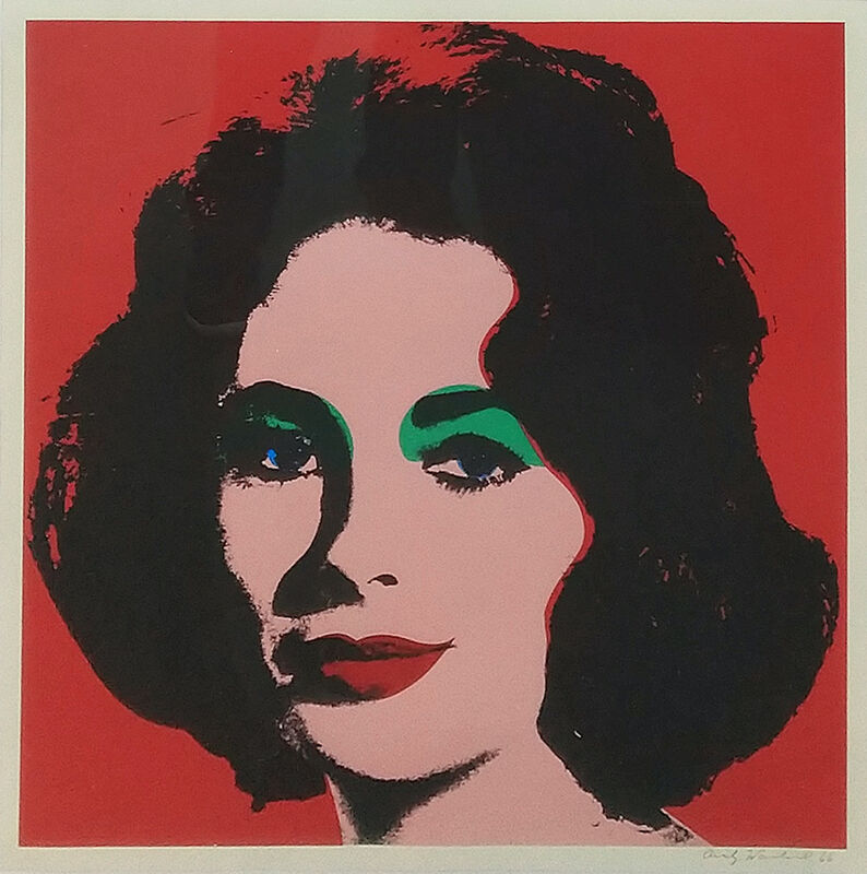 Andy Warhol, ‘LIZ (FELDMAN & SCHELLMANN II.7)’, 1964, Print, Offset lithograph printed in colors, Gallery Red