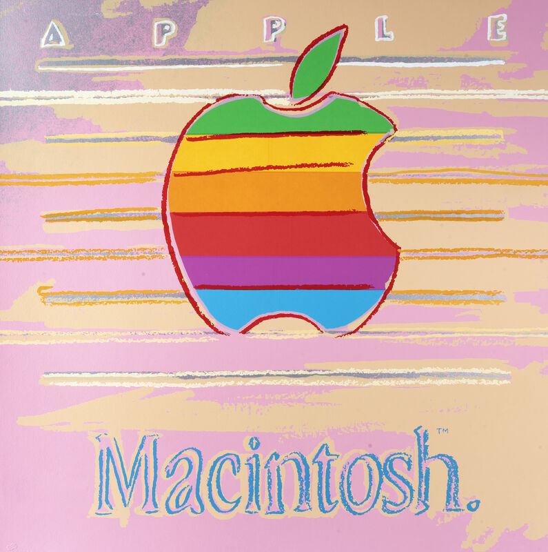 Andy Warhol, ‘Apple (Macintosh), from Ads Series’, 1985, Print, Screen print in colours on Lenox Museum Board, Tate Ward Auctions