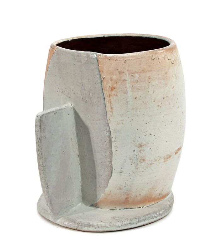 Jamie Walker, ‘CUP FORM #12’, 2012, Sculpture, Soda fired stoneware, slip and glaze, Traver Gallery