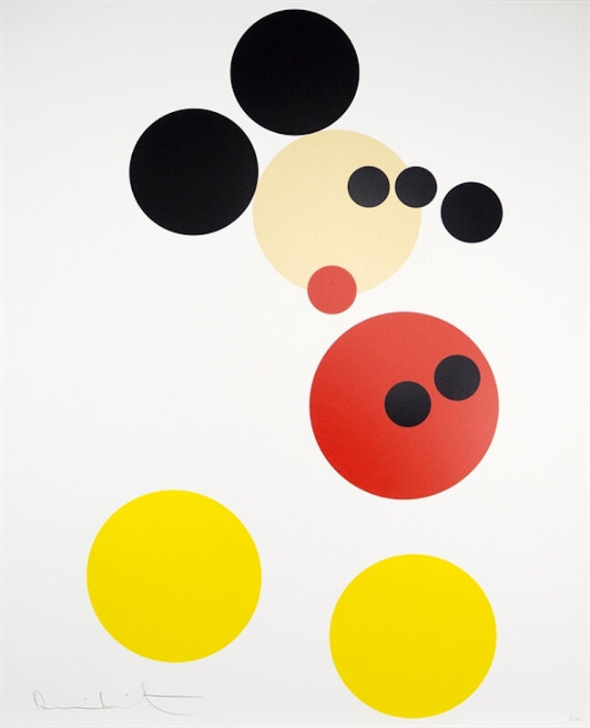 Damien Hirst, ‘Mickey’, 2014, Print, Screenprint in colors with glazes on wove paper, Upsilon Gallery