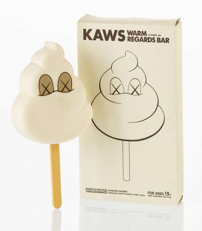 KAWS, ‘Warm Regards Bar (White)’, 2008, Other, Painted cast vinyl, Heritage Auctions