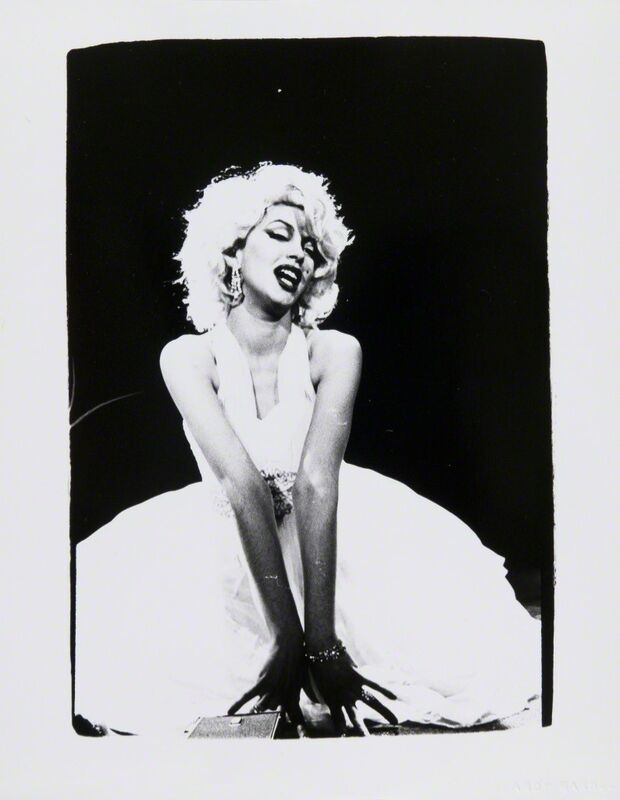 Andy Warhol, ‘Andy Warhol Photograph of a Marilyn Monroe Impersonator’, Photography, Silver gelatin print, Hedges Projects