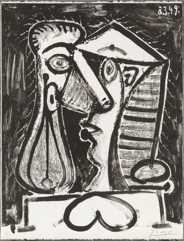 Pablo Picasso, ‘Figure Composée II’, 1949, Print, Lithograph, Christopher-Clark Fine Art