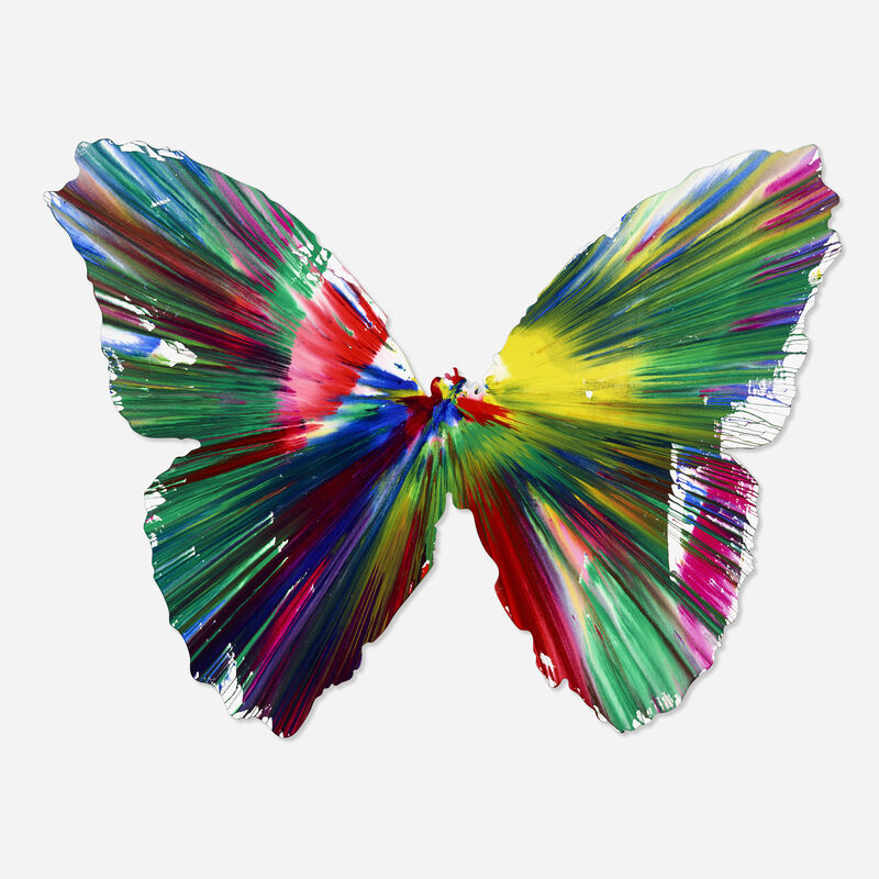 Damien Hirst, ‘Butterfly spin’, 2009, Painting, Acrylic on paper, Rago/Wright/LAMA