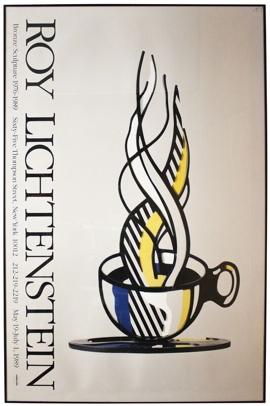 Roy Lichtenstein, ‘Cup and Saucer II’, 1989, Print, Offset Lithograph, ArtWise