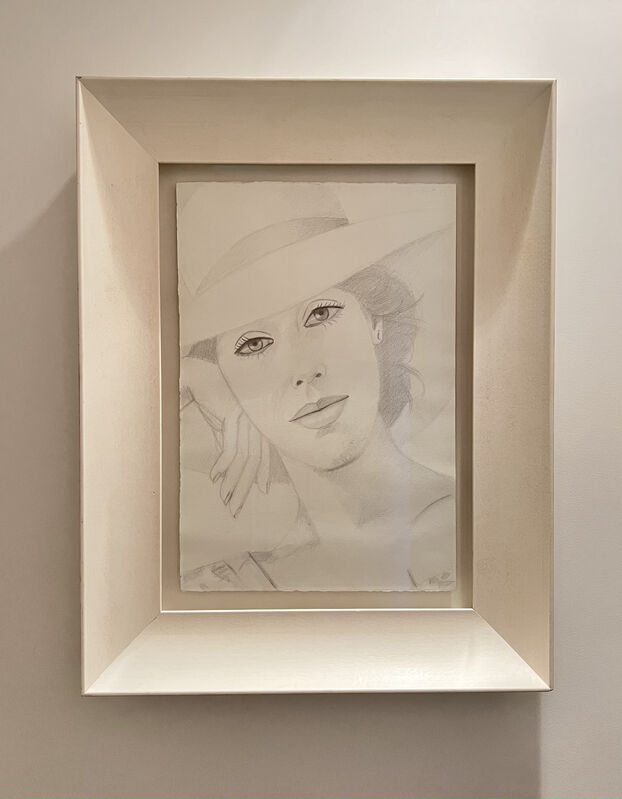 Alex Katz, ‘Ronnie’, 1979, Drawing, Collage or other Work on Paper, Graphite on paper, Corridor Contemporary