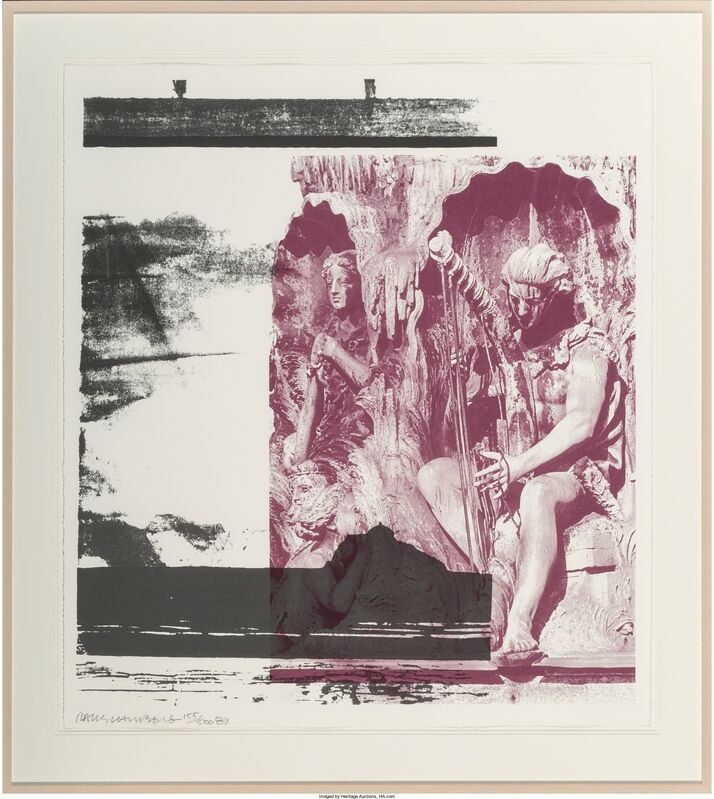 Robert Rauschenberg, ‘Broken Harp’, 1989, Print, Lithograph in colors on wove paper, Heritage Auctions