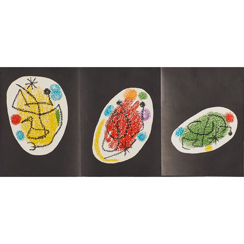 Joan Miró, ‘Seven lithographs in colors’, 1968-1973, Print, Lithographs in colors, Rago/Wright/LAMA