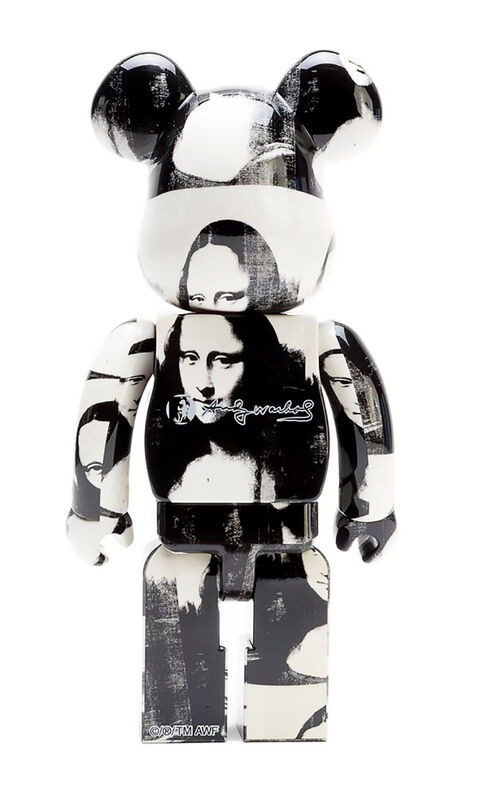 Andy Warhol, ‘Andy Warhol Mona Lisa Bearbrick 400%’, 2019, Ephemera or Merchandise, Painted vinyl cast resin, Lot 180 Gallery