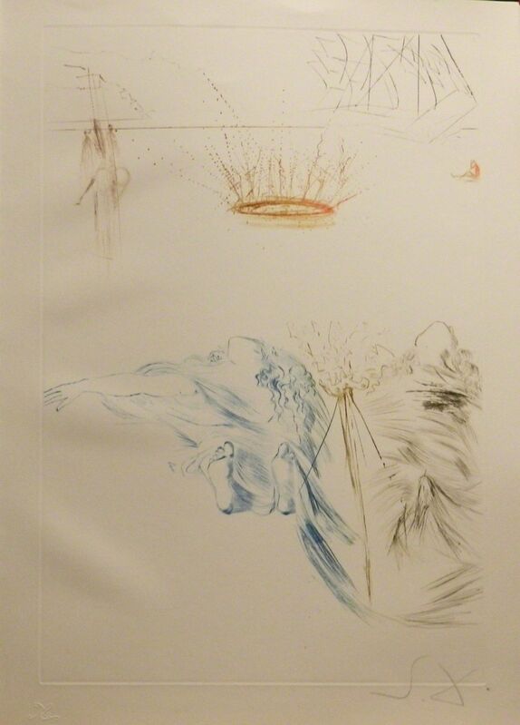 Salvador Dalí, ‘Tristan et Iseult Tristan's Testament’, 1970, Print, Etching, Fine Art Acquisitions Dali 