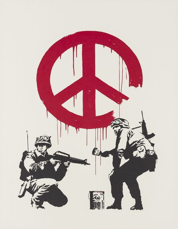 Banksy, ‘CND Soldiers’, 2005, Print, Screenprint in colours, Forum Auctions