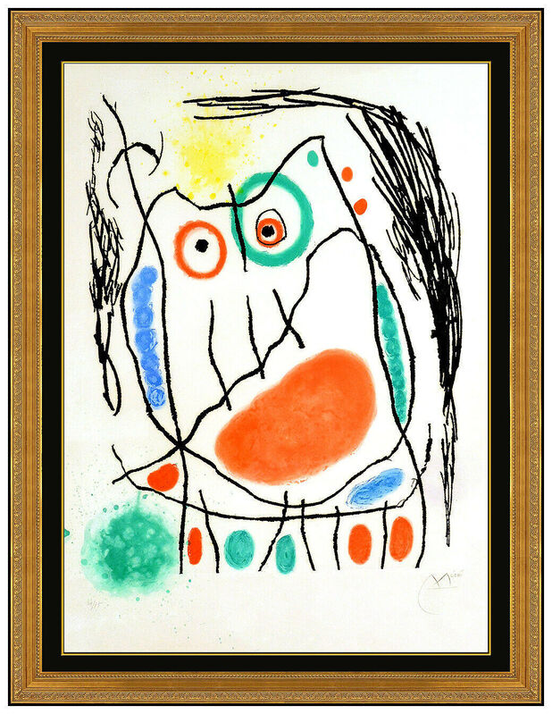Joan Miró, ‘Grand Due I’, 1965, Print, Color Aquatint Etching on Arches Paper, Original Art Broker