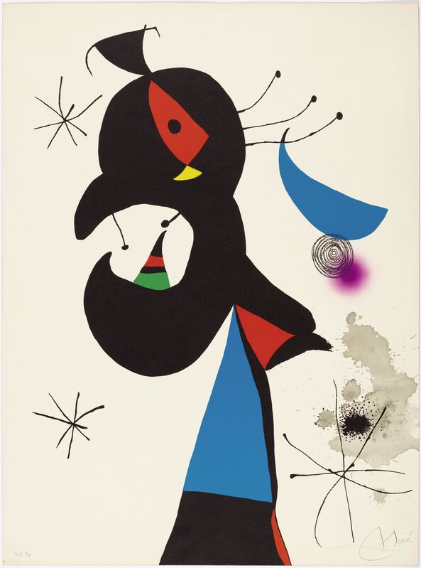 Joan Miró, ‘Montroig 4’, 1974, Print, Colour lithograph, Koller Auctions