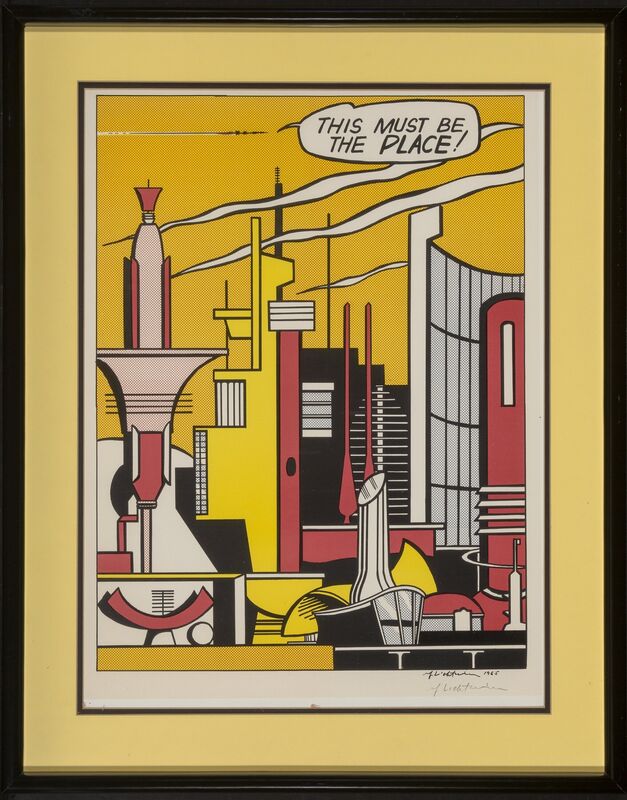 Roy Lichtenstein, ‘This Must Be The Place’, 1965, Print, Offset lithograph in colors on paper, Heritage Auctions