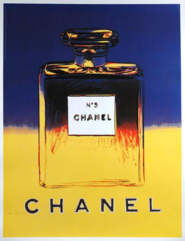Andy Warhol, ‘Chanel’, ca. 1997, Reproduction, Offset lithographic poster mounted on linen backing, EHC Fine Art Gallery Auction