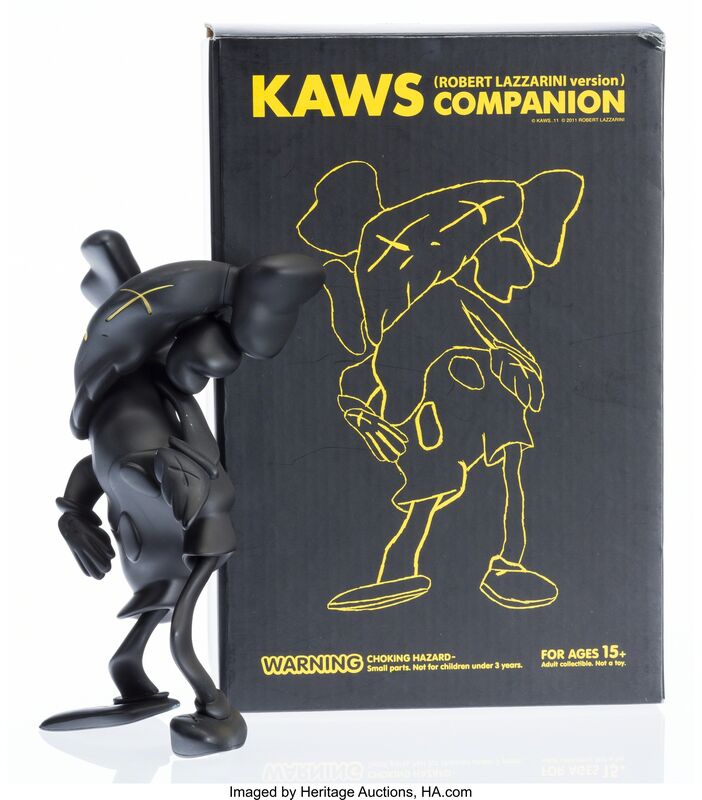 KAWS, ‘Companion (Robert Lazzarini Version)’, 2010, Other, Painted cast vinyl, Heritage Auctions
