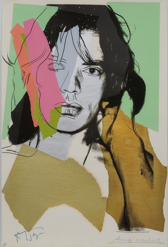 Andy Warhol, ‘Mick Jagger F&S II.140’, 1975, Print, Screenprint on Arches Aquarelle (Rough) Paper, Fine Art Mia