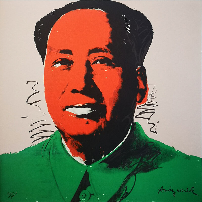 Andy Warhol, ‘Mao’, 1986, Reproduction, Offset lithograph on heavy paper, NextStreet Gallery