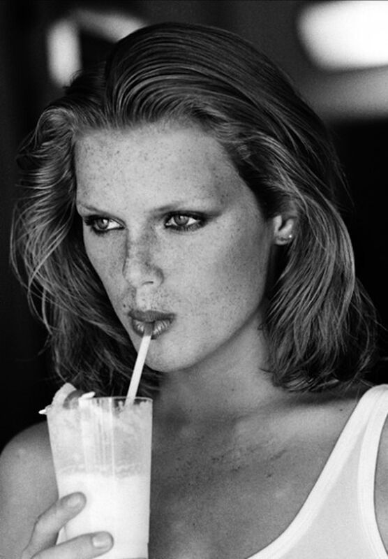 Arthur Elgort, ‘Patti Hansen Sipping from a Straw, American VOGUE’, 1975, Photography, Staley-Wise Gallery