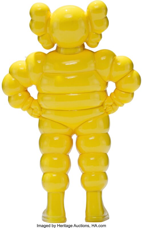 KAWS, ‘Chum (Yellow)’, 2002, Sculpture, Cast vinyl, Heritage Auctions