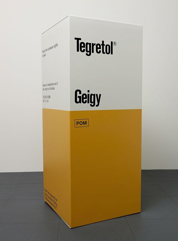 Damien Hirst, ‘Tegretol 200ml syrup’, 2014, Sculpture, Glass reinforced plastic and Polyurethane resin structure.  2014. Edition of 30, Paul Stolper Gallery