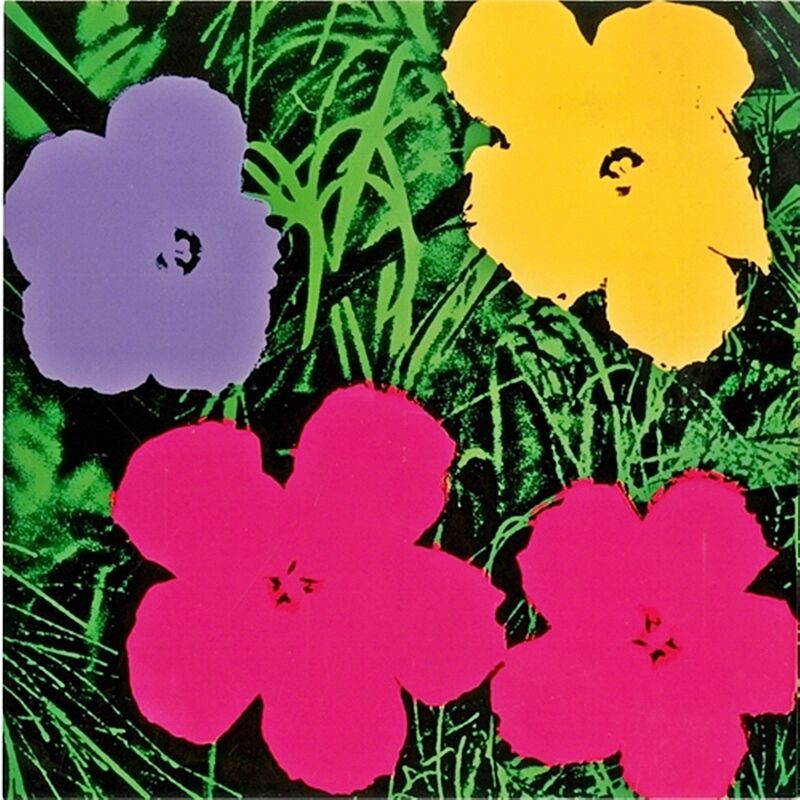 Andy Warhol, ‘Flowers (Galerie Sonnabend)’, 1970, Ephemera or Merchandise, Silkscreen on smooth card. Postmarked. Unframed., Alpha 137 Gallery