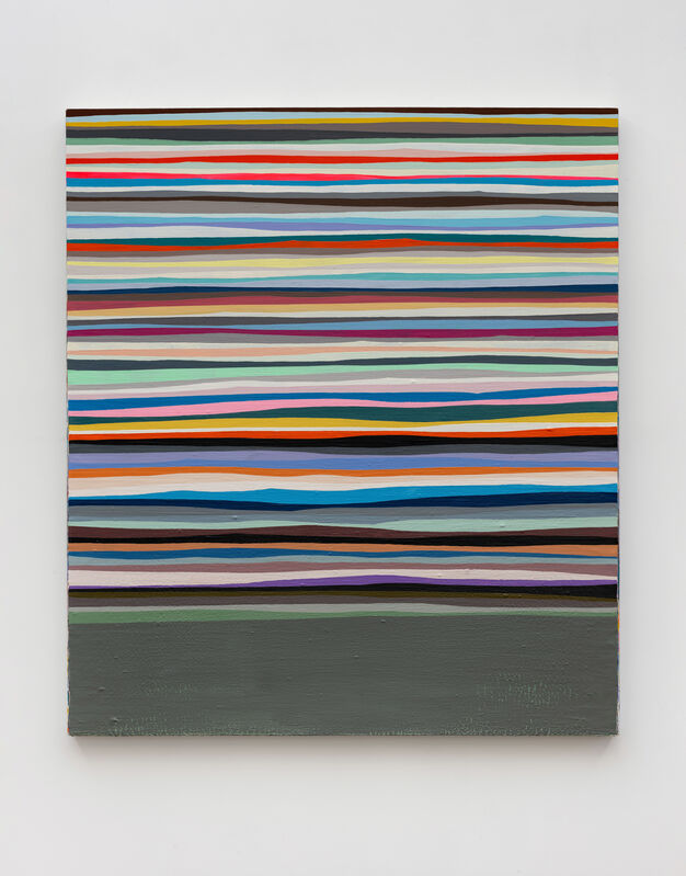 Wang Guangle, ‘Coffin Paint 191231’, 2019, Painting, Acrylic on canvas, Beijing Commune