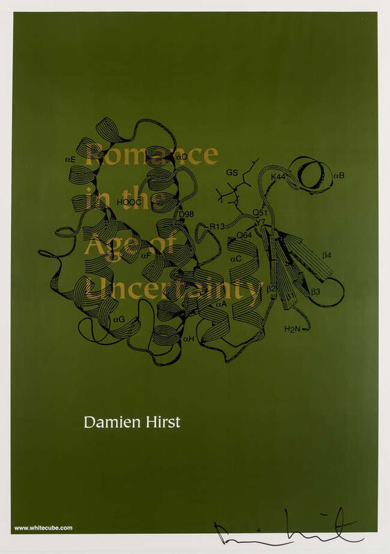Damien Hirst, ‘Romance in the Age of Uncertainty (Signed)’, 2003, Print, Offset lithograph, The Drang Gallery