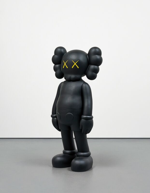 KAWS, ‘Companion Black’, 2007, Sculpture, Painted cast vinyl, Phillips