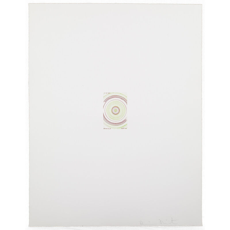 Damien Hirst, ‘In a Spin (from In a Spin, the Action of the World on Things, Volume I)’, 2002, Print, Etching in color, Weng Contemporary