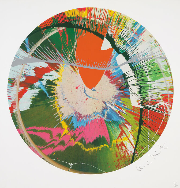 Damien Hirst, ‘Beautiful, Galactic, Exploding Screenprint (Spin)’, 2001, Print, Screenprint in colours, on wove paper, with full margins., Phillips