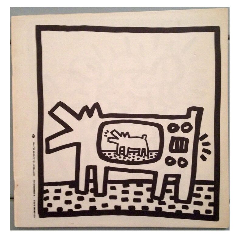 Keith Haring, ‘"Coloring Book", 1982, FIRST EDITION, Lithographs’, 1982, Ephemera or Merchandise, Lithograph on Paper, VINCE fine arts/ephemera
