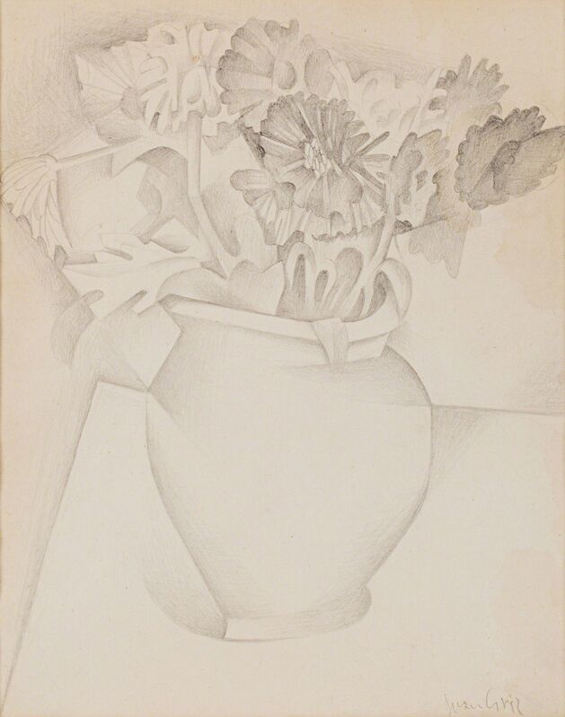 Juan Gris, ‘Bouquet de Fleurs’, Early 1920s, Drawing, Collage or other Work on Paper, Pencil on paper, Rosenberg & Co. 