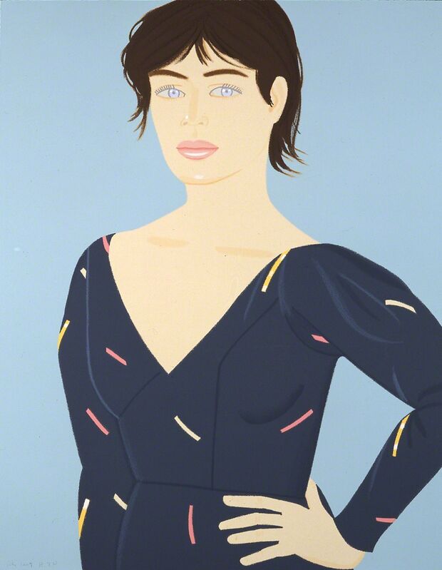 Alex Katz, ‘Grey Dress’, 1992, Print, Hand-signed serigraph, Martin Lawrence Galleries