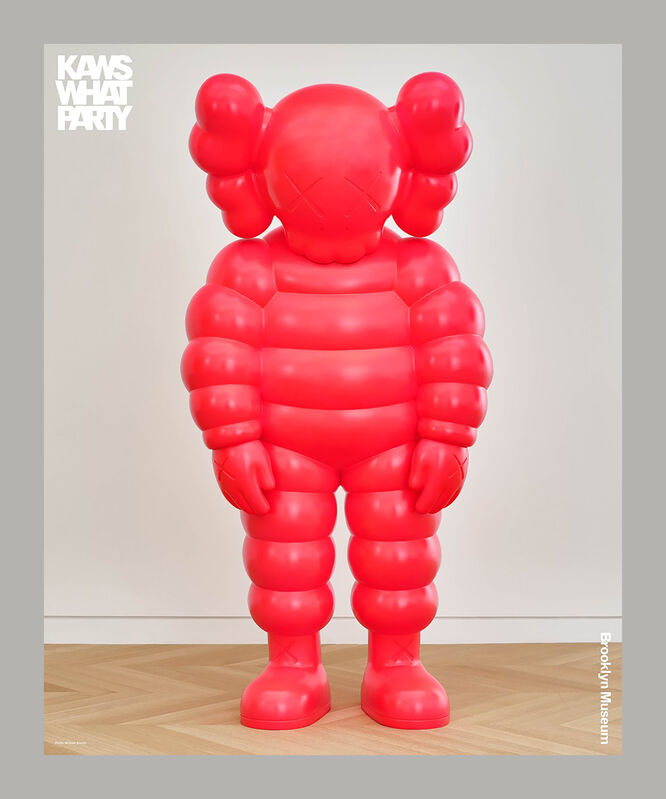 KAWS, ‘'What Party'’, 2021, Posters, Screen print on satin poster paper., Signari Gallery
