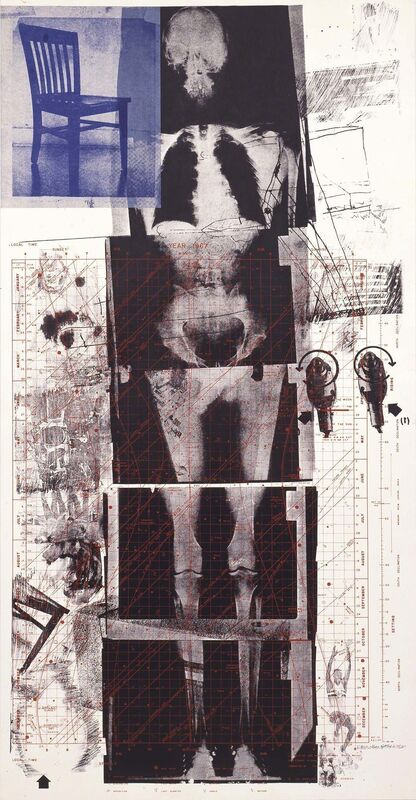 Robert Rauschenberg, ‘Booster’, 1967, Print, Lithograph and screenprint on paper, Robert Rauschenberg Foundation