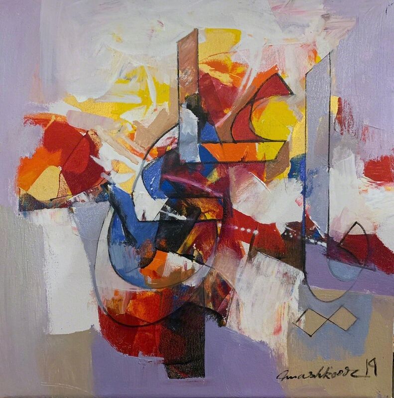 Mashkoor Raza, ‘YA Ali ’, 2019, Painting, Oil on canvas, Eye For Art Houston