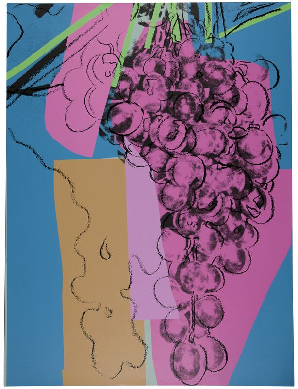 Andy Warhol, ‘Grapes (F. & S. II.192)’, 1979, Print, Screenprint in colors
on paper, Christie's Warhol Sale 